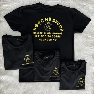 Áo thun đồng phục số lượng ít TC-01