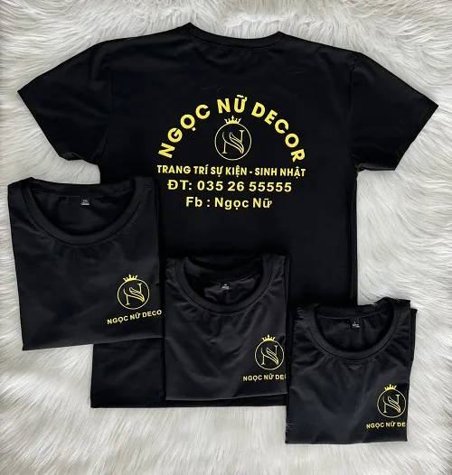 Áo thun đồng phục số lượng ít TC-01